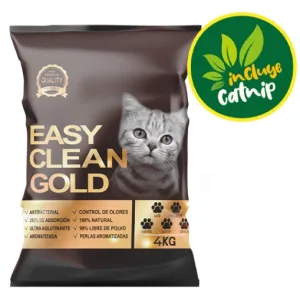 Easy Clean Gold 4Kg - Arena Premium Para Gatos