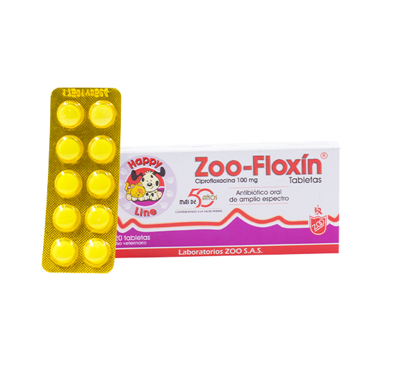 Zoo-Floxín® Tabletas - Vista 2