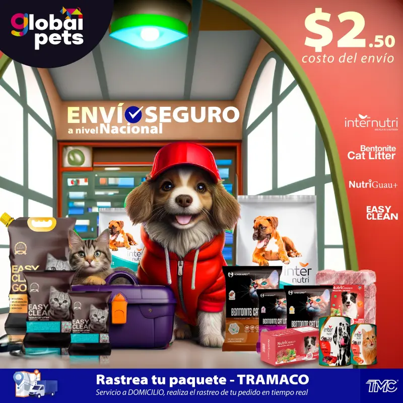 Envío seguro a nivel nacional por sólo $2.5
