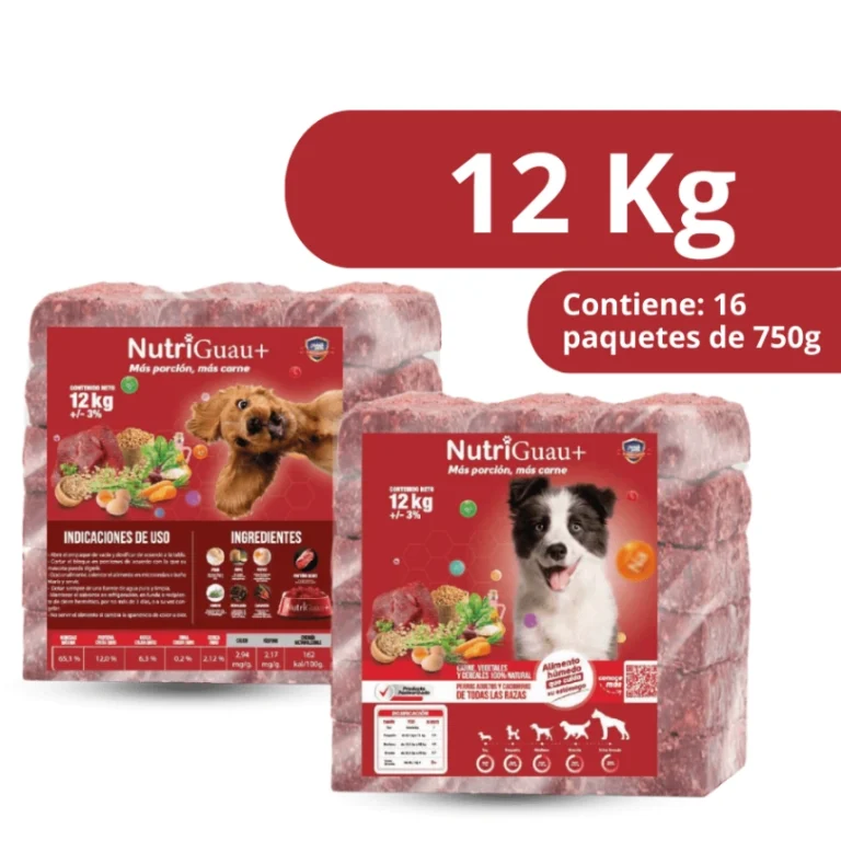 Alimento Para Perros NutriGuau De 12 Kg