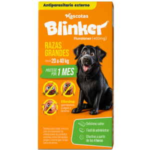 Blinker 4 Tabletas Razas Gramos andes 400Mg 20 A 40