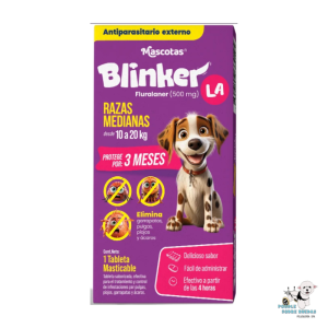 Blinker La 1 Tableta Razas Medianas 500Mg 10 A 20 Kg