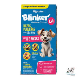 Blinker La 1 Tableta Razas Pequeña 250Mg 4.5 A 10Kg