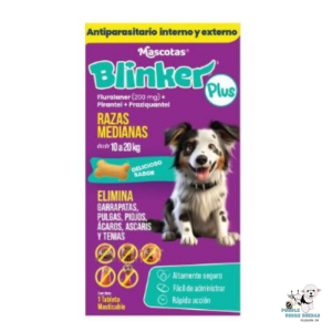 Blinker Plus 1 Tableta Razas Medianas 200Mg 10 A 20Kg