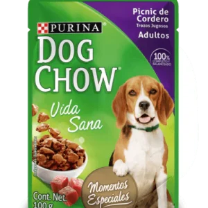Dog Chow Trozos Adulto Cordero 100G