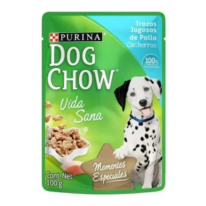 Dog Chow Trozos Cachorro Pollo 100G