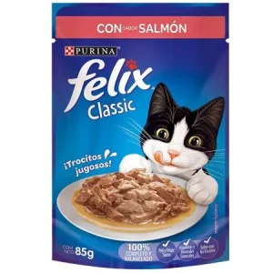 Felix Pouch Classic Salmon 85G