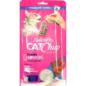 Nutrapro Catchup Tuna/Salm &Preb Pack X4