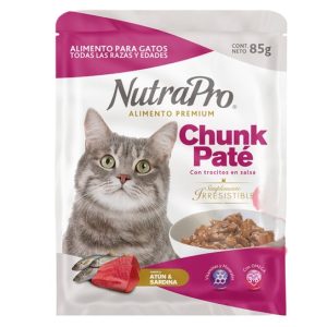 Nutrapro Pouch Gatos Atun Y Sardina 85 Gramos