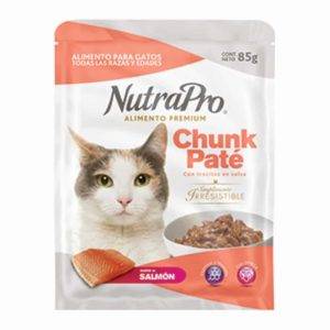 Nutrapro Pouch Gatos Salmon 85 Gramos
