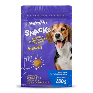 Nutrapro Snack Suave Perros Mant Mani 200G