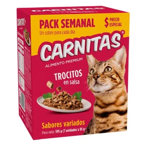 Pack Semanal Carnitas Ap Gato 595G