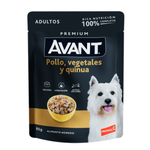 Pouche Avant Adult Poll/Veg/Qui 85 Gramos