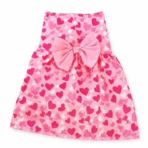Vestido Corazón con Lazo para Perritas