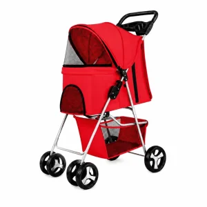 Coche Transportador para Perros y Gatos